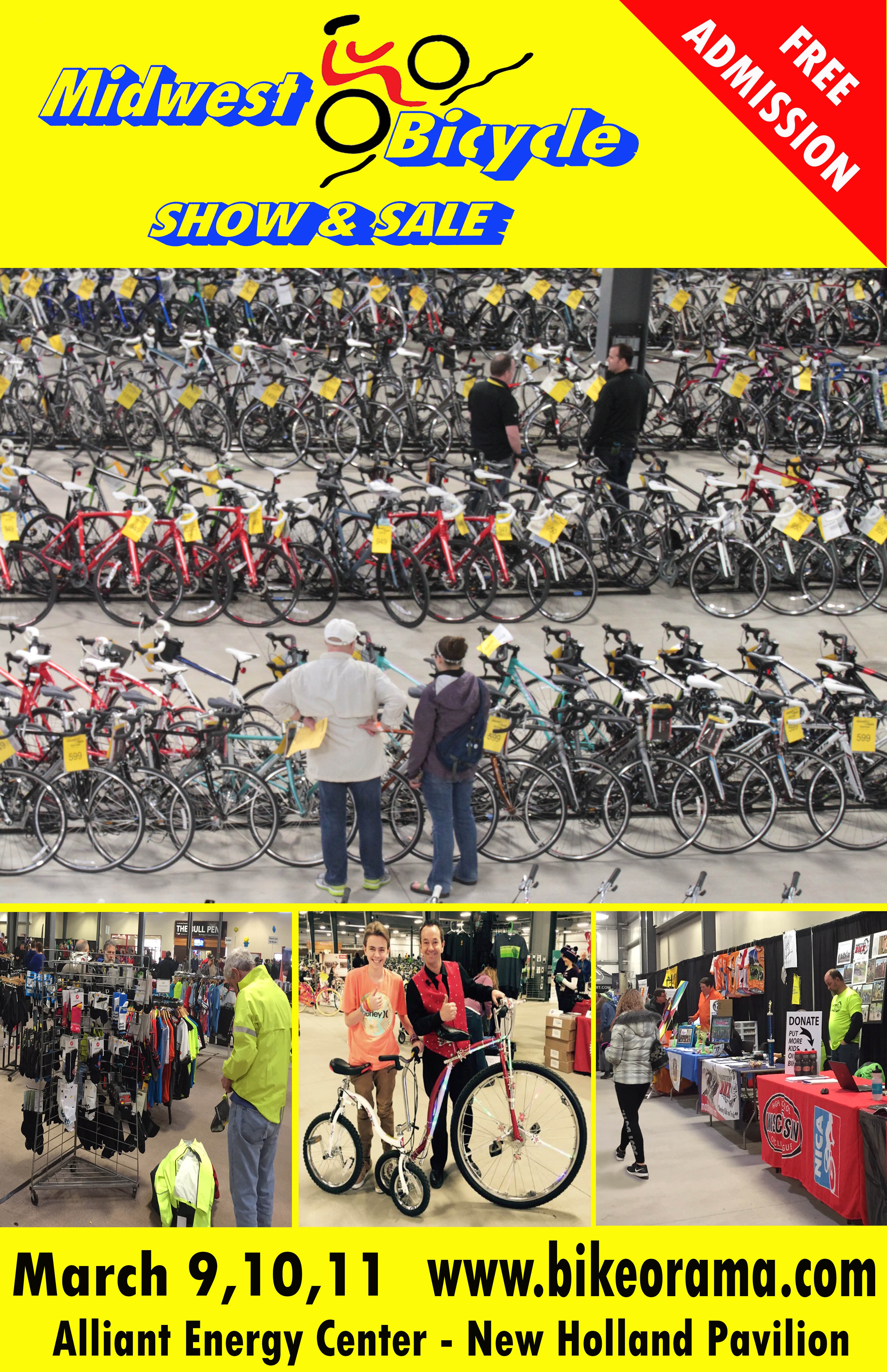 Midwest Bicycle Show and Sale Poster